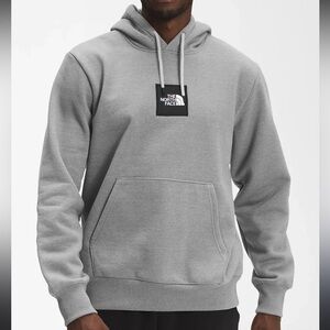 The North Face Heavyweight Box Pullover Hoodie in Medium Heather Gray Size Small